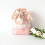 ♪New♪♡フルーツバスケット★ ピーチブロッサム★コップ袋　～デコレクションズ〜  