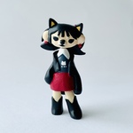 柴犬3姉妹(黒) フィギュア