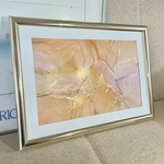 ニュアンスアート.+* アルコールインクアート　インクアート　アルコールインク　壁掛けアート　A4 ナチュラル　アート　ニュアンス　ニュアンスカラー