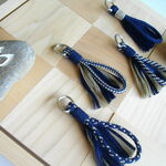 "蕨”組紐ストラップ（key138）