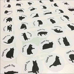 猫 48枚 サンキューシール セット 第四弾