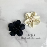 【Flower】　スパンコール　イヤリング/ピアス