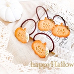 ハロウィンクッキーヘアゴム🎃