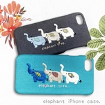刺繍スマホケース 【ぞう3】送料無料