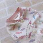 再販🌸 犬服S bon bon ピンクラベンダー バックオープン(背中開き)✨送料無料✨
