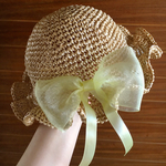 ☆ひらひらツバの麦わら帽子☆summer