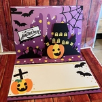 飛び出す ハロウィンカード 保育 メッセージカード