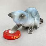 【 Danbury Mint 】Cats of Character "All Gone"（USA アメリカ）｜ヴィンテージ・アンティーク