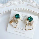 [9月限定販売] Green Big stoneニュアンスレジンbijou