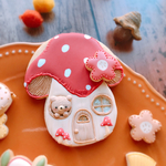 きのこのお家アイシングクッキー🍄