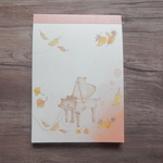 紅葉～ニューヨークスタインウェイ風ピアノ🍂大判メモ帳