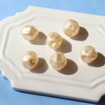 ヴィンテージ ガラスバロックパール10mm(2個)