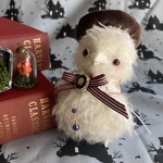 【ましろゆきな様専用】②白い子ガラスのぬいぐるみ