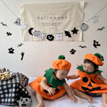 【予約販売】2点SETかぼちゃ服＋タペストリー　ハロウィン【10月中旬より順次発送】