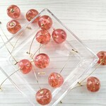 さくらんぼピアス　さくらんぼイヤリング