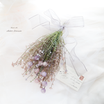 ラスト1点/色褪せない＊魔女の小部屋のナチュラルスワッグ Eryngium & Fluffy glass