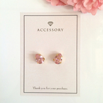 キュービックジルコニア♡一粒ピアス