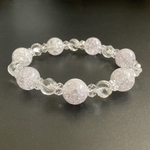 【SALE品】クラック水晶のブレス