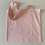  (ベイビーピンク) ハーフリネン ベーシックバッグ (type2- spring/summer)