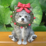 クリスマスリース★秋田犬