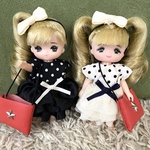 ミキちゃんマキちゃん　お揃いドット柄ワンピースセット