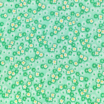 USAファブリック　Nana Mae VI Tiny Daisies Green
