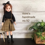 リカちゃん　服　ハンドメイド　no.92