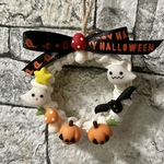 ミニミニハロウィンリース