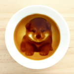 子犬（柴犬）の醤油皿