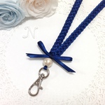 7e*リボンレイ《lei du ruban-b.marine*arg》 