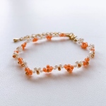 🌼ﾋﾞｰｽﾞﾌﾞﾚｽﾚｯﾄ~ﾚﾄﾛ~…orange🌼