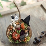 ☆ブッダナッツハロウィンアレンジ☆幸せを呼ぶ木の実 ハロウィン　