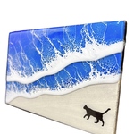 ミンネはじめました記念　猫　犬　ハガキサイズ　アート　oceanアート　スペシャルサービス　プレゼント　