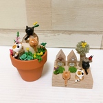 並べて飾ってねこだらけ  1点限り