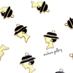 もだんれでぃ(6個入)Individual design charm