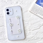 【ショルダーストラップ対応】 iphone iPhoneケース お花 可愛い  iPhone12 iPhone11 iPhone12mini  スマホケース スマホカバー 全機種対応