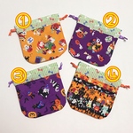 選べる⭐︎ハロウィンミニ巾着（2枚セット）