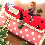 可愛い♥不思議の国のアリス・長財布♥通帳ケースやカード入れに