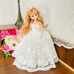 ブライス　リカちゃん  プーリップ  ウェディングドレス   アウトフィット ドール服