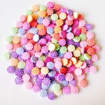 再入荷！10mmお花ビーズ150個セット
