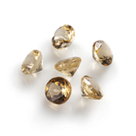 1粒売り　宝石質インペリアルトパーズAAA-　ルース　ラウンドファセットカット3×3mm