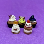 ハロウィンおばけのミニチュアケーキ【受注生産】