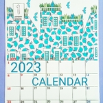 【NEW】北欧❉2023❉カレンダー［A4size]