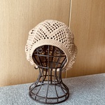 「sako様オーダー」シルクコットンのゆったりベレー帽