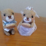 ＊mette   様　オーダー商品 プレーリーweddingピロー＊