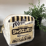 リメイクポーチ　帆布　ウインナー