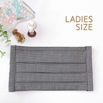 グレンチェック  プリーツマスク  大人用