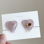 earring ハート(pink)