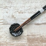 Lienリアン　お箸＆箸置きセット　ブラック　0267915