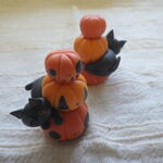 ハロウィンタワーにゃんこ